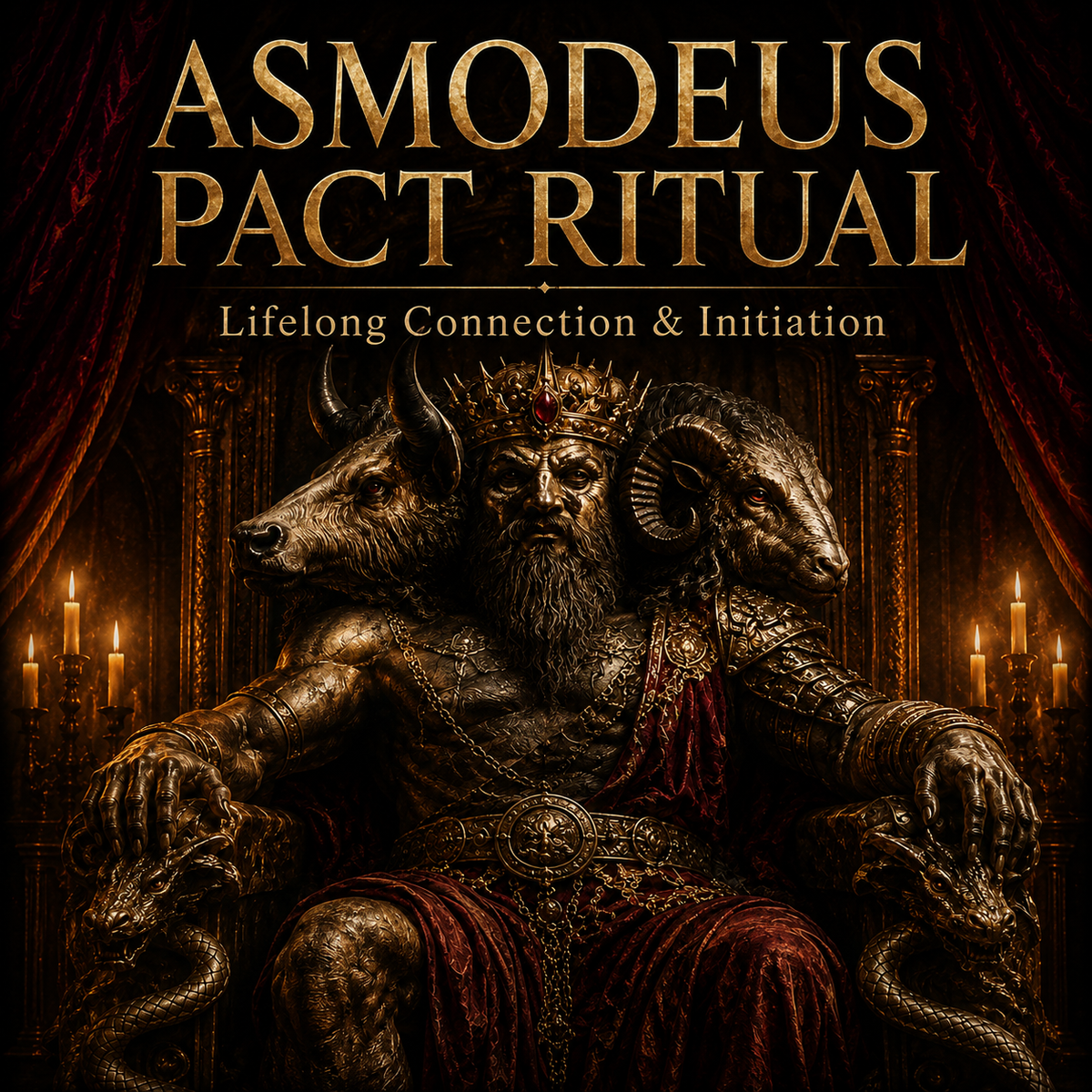Asmodeus Pact Ritual | Lifelong Connection & Initiation