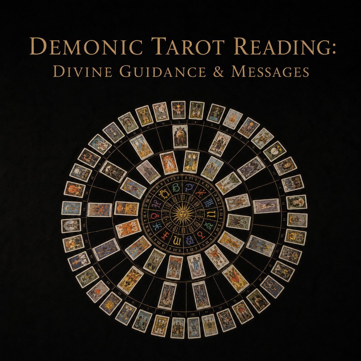 Demonic Tarot Reading: Divine Guidance & Messages
