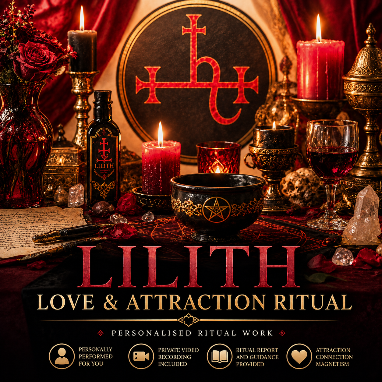 Lilith Love & Attraction Ritual | Personalised Ritual Work