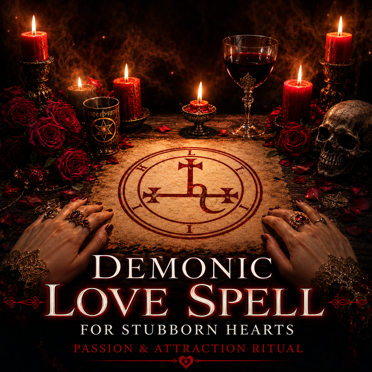 Demonic Love Spell for Stubborn Hearts | Passion & Attraction Ritual